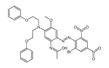 N-[5-[bis(2-phenoxyethyl)amino]-2-[(2-bromo-4,6-dinitrophenyl)azo]-4-methoxyphenyl]acetamide picture