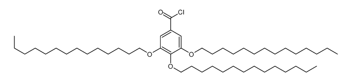 3,4,5-tri(tetradecoxy)benzoyl chloride Structure