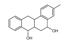 3-methyl-5,6,6a,7,12,12a-hexahydro-benz[a]anthracene-5,7-diol结构式