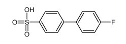 4'-FLUORO-4-BIPHENYLSULFONIC ACID Structure