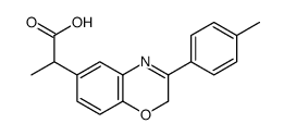 alpha-Methyl-3-(4-methylphenyl)-2H-1,4-benzoxazine-6-acetic acid picture