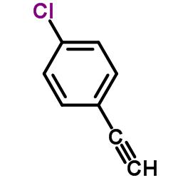 4-Chlorophenylacetylene Structure