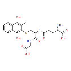 2-methyl-3-glutathionyl-1,4-naphthoquinone picture