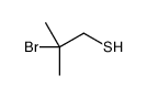 2-bromo-2-methylpropane-1-thiol结构式