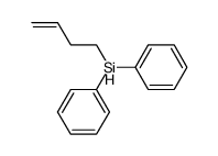 3-butenyldiphenylsilane Structure