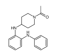 1-[4-(2-anilinoanilino)piperidin-1-yl]ethanone Structure