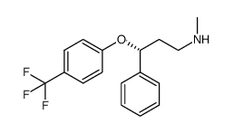 (R)-fluoxetine结构式