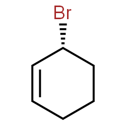 Cyclohexene, 3-bromo-, (R)- (9CI)结构式