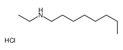 N-ethyloctan-1-amine,hydrochloride结构式