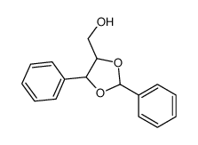 (2,5-diphenyl-1,3-dioxolan-4-yl)methanol结构式