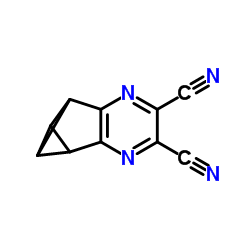 5,6,7-Metheno-5H-cyclopentapyrazine-2,3-dicarbonitrile,6,7-dihydro-(9CI)结构式