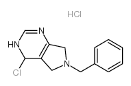 4-氯-6,7-二氢-6-(苯基甲基)-5H-吡咯并[3,4-d]嘧啶盐酸盐图片