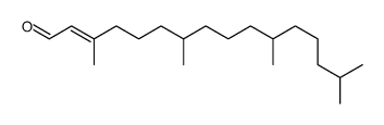 3,7,11,15-tetramethylhexadec-2-enal结构式