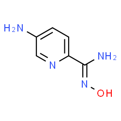 5-Aminopyridine-2-carboxamidoxime结构式