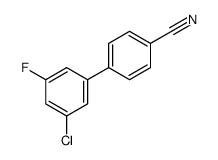 4-(3-chloro-5-fluorophenyl)benzonitrile结构式