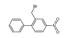 2-Bromomethyl-4-nitrobiphenyl Structure