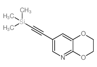 7-((Trimethylsilyl)ethynyl)-2,3-dihydro-[1,4]dioxino[2,3-b]pyridine picture