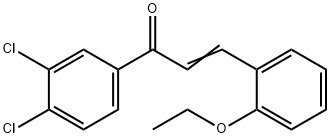 (2E)-1-(3,4-dichlorophenyl)-3-(2-ethoxyphenyl)prop-2-en-1-one picture