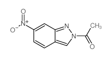 1-(6-nitroindazol-2-yl)ethanone structure