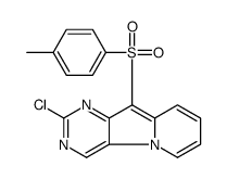 2-chloro-10-(4-methylphenyl)sulfonylpyrimido[4,5-b]indolizine结构式