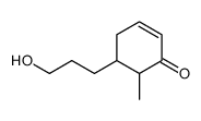 5-(3-hydroxypropyl)-6-methylcyclohex-2-en-1-one Structure