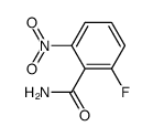 2-fluoro-6-nitrobenzamide Structure