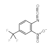 2-NITRO-4-(TRIFLUOROMETHYL)PHENYL ISOCY& structure