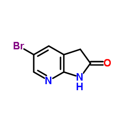 5-Bromo-1H-pyrrolo[2,3-b]pyridin-2(3H)-one Structure