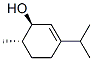 trans-3-(isopropyl)-6-methylcyclohex-2-en-1-ol Structure