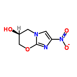 (S)-2-硝基-6,7-二氢-5H-咪唑并[2,1-b][1,3]恶嗪-6-醇图片