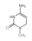 2(1H)-Pyrimidinone,4-amino-3,6-dihydro-1-methyl- structure