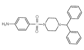 4-[(4-BENZHYDRYL-1-PIPERAZINYL)SULFONYL]ANILINE Structure
