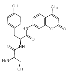 H-Ser-Tyr-AMC Structure