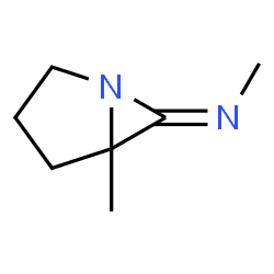 Methanamine, N-(5-methyl-1-azabicyclo[3.1.0]hex-6-ylidene)-, (Z)- (9CI) structure