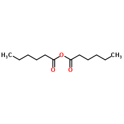 Caproic anhydride Structure