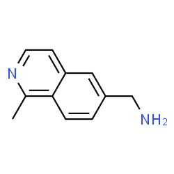 6-Isoquinolinemethanamine,1-methyl-(9CI) Structure