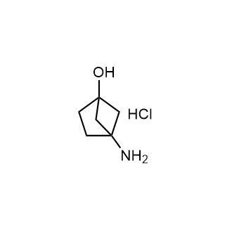 4-Aminobicyclo[2.1.1]Hexan-1-ol hydrochloride structure