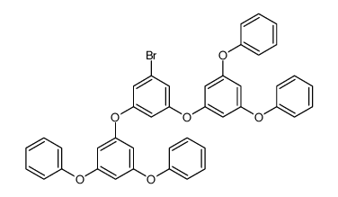 1-bromo-3,5-bis(3,5-diphenoxyphenoxy)benzene结构式