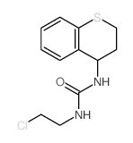 Urea,N-(2-chloroethyl)-N'-(3,4-dihydro-2H-1-benzothiopyran-4-yl)- picture