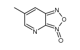 6-methyl-[1,2,5]oxadiazolo[3,4-b]pyridine 3-oxide Structure