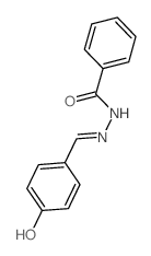 Benzoic acid,2-[(4-hydroxyphenyl)methylene]hydrazide structure