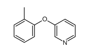 3-(O-TOLYLOXY)PYRIDINE Structure