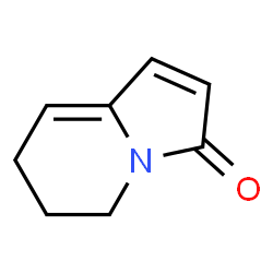 3(5H)-Indolizinone,6,7-dihydro-(9CI) Structure