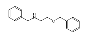 N-Benzyl(2-benzyloxyethyl)amine Structure