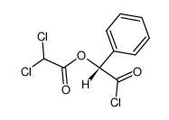 (R)-2-chloro-2-oxo-1-phenylethyl dichloroacetate Structure