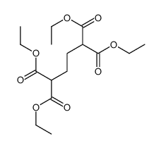 1,1,4,4-tetraethyl butane-1,1,4,4-tetracarboxylate structure