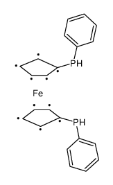 1 1'-bis(diphenylphosphino)ferrocene structure