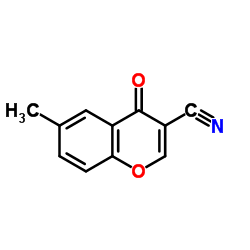 6-甲基色酮-3-甲腈结构式