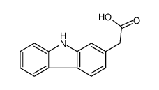 2-(9H-carbazol-2-yl)acetic acid Structure