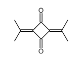 2,4-di(1'-methyl-1'-ethylidene)cyclobutane-1,3-dione Structure